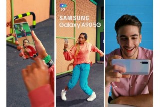 三星Galaxy A90 5G海報(bào)曝光：水滴全面屏+后置三攝